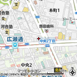 仙台本町ホンマビルディング周辺の地図