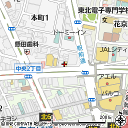 東北急行バス株式会社　仙台営業所周辺の地図