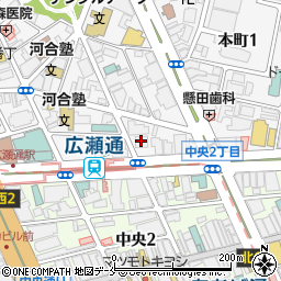 東北電力仙台本町変電所周辺の地図