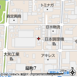 三庄工業所周辺の地図