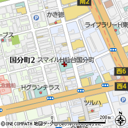 仙台居酒屋 ユーカラ周辺の地図
