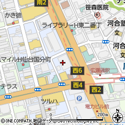 株式会社東北博報堂周辺の地図