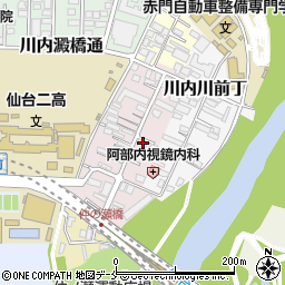 宮城県仙台市青葉区川内大工町45周辺の地図