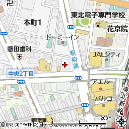 大樹生命仙台本町ビル周辺の地図