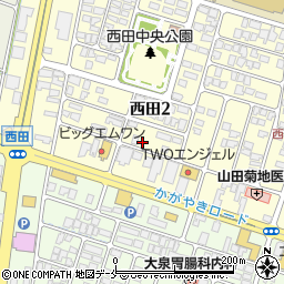 コスモス薬局　西田店周辺の地図