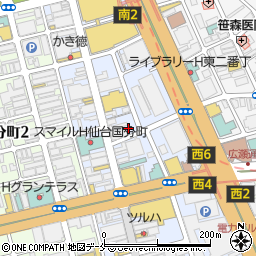 寿寿 仙台周辺の地図