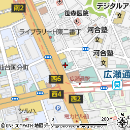 パナソニック株式会社　仙台電材営業所周辺の地図