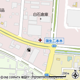 ココワークス　仙台港営業所周辺の地図