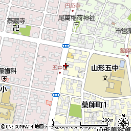 高津伝動精機株式会社　山形営業所周辺の地図