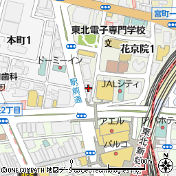 日本教育公務員弘済会宮城支部（公益財団法人）周辺の地図