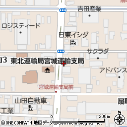 多摩生コンクリート工業株式会社　仙台工場周辺の地図