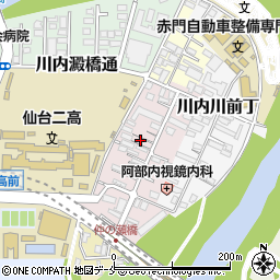 宮城県仙台市青葉区川内大工町47周辺の地図