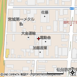 株式会社電動舎仙台支店周辺の地図