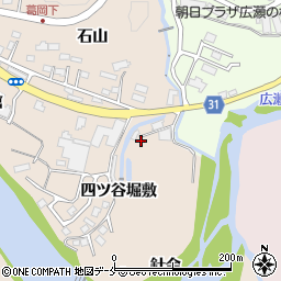 宮城県仙台市青葉区郷六針金2周辺の地図