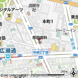 日本管財株式会社　東北支店周辺の地図