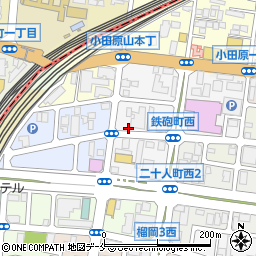 リパーク仙台駅東口第１１駐車場周辺の地図