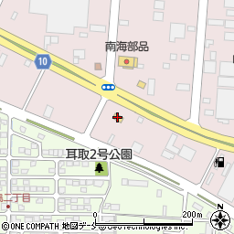 ローソン仙台新港店周辺の地図