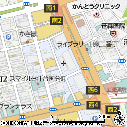 交通事故紛争処理センター（公益財団法人）仙台支部周辺の地図