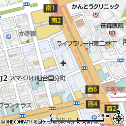 ミヤギテレビ催事・イベントに関するお問い合わせ周辺の地図