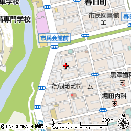 デイサービス定禅寺周辺の地図