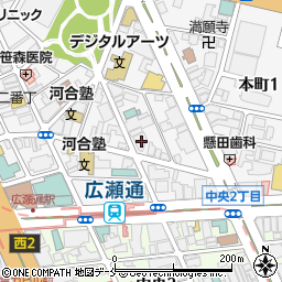 仙台ＹＦビル周辺の地図