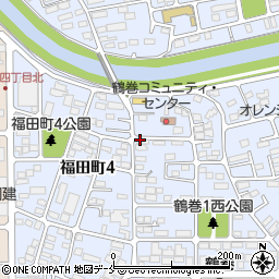 梅田川周辺の地図