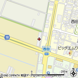 山形県村山総合支庁建設部車両基地周辺の地図