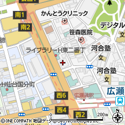 ユーピーアール株式会社仙台営業所周辺の地図