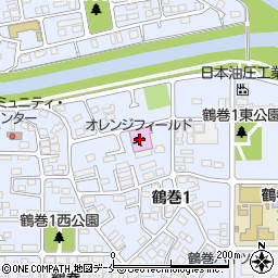 仙台オレンジフィールドテニスクラブ周辺の地図