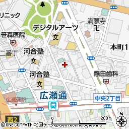 ＨＦ仙台本町レジデンス周辺の地図