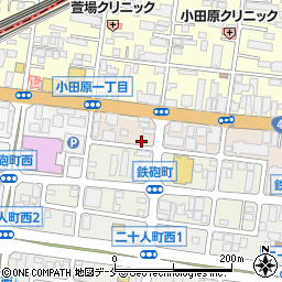 リパーク仙台小田原広丁駐車場周辺の地図