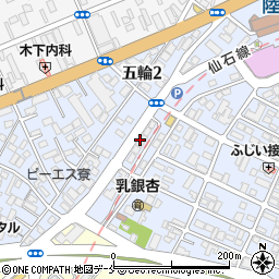 仙台鋼材株式会社周辺の地図