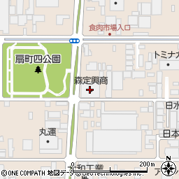 森定興商仙台営業所周辺の地図