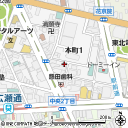 シエナ本町周辺の地図