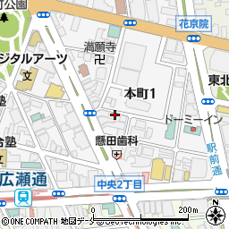 三星産業株式会社　仙台営業所周辺の地図