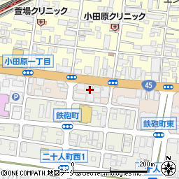 宮城県テニス協会周辺の地図