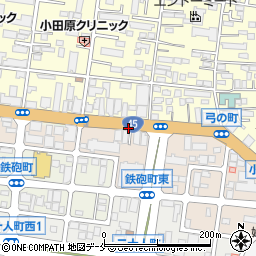 小田原二丁目周辺の地図
