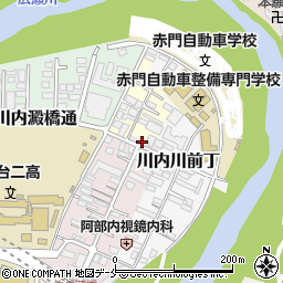 宮城県仙台市青葉区川内大工町85周辺の地図