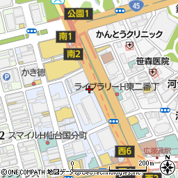 仙台第一観光インペリアル千姫周辺の地図