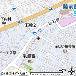 ファミリーマート仙台銀杏町店周辺の地図