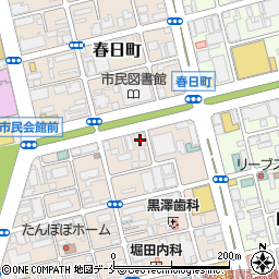ヴィア定禅寺周辺の地図