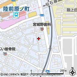 パーフェクトリバティー教団仙台東教会周辺の地図