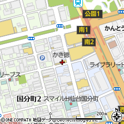ハッシュパピー仙台店周辺の地図