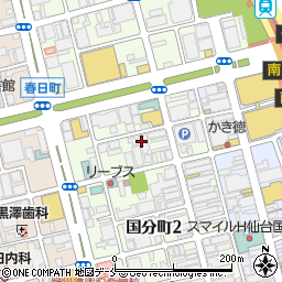 株式会社仙台協立　第三国分町ビル管理事務所周辺の地図