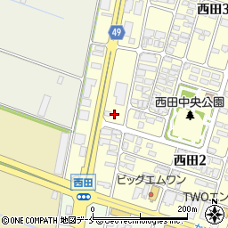 グランデュール西田　Ａ周辺の地図