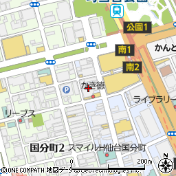 業務スーパー　仙台一番町店周辺の地図