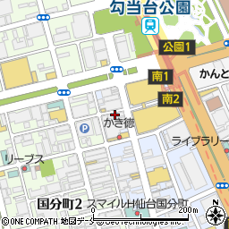 キャンドゥ仙台ＴＩＣ一番町店周辺の地図