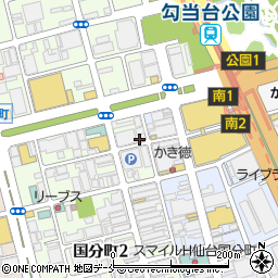 Bar Bacchus周辺の地図