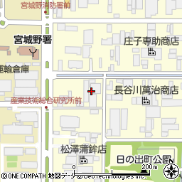 ＡＧＣ硝子建材株式会社東北支社仙台支店周辺の地図