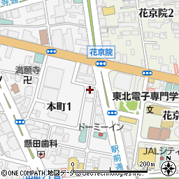 渡辺眼科医院周辺の地図